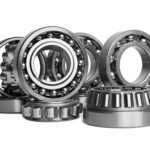 set various roller bearing isolated metal autotechnology background part car